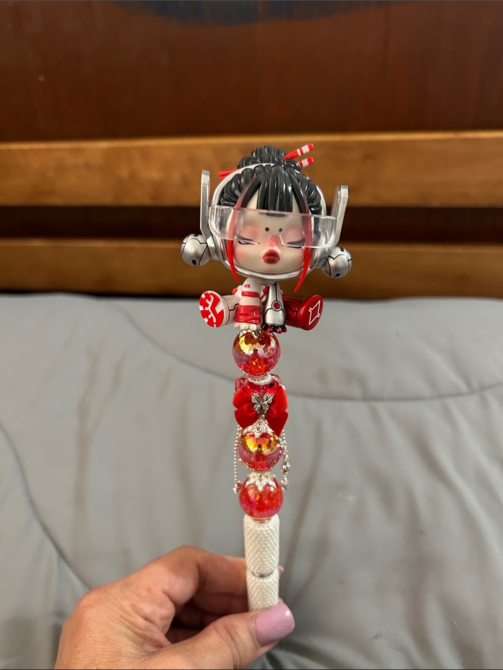 Skull Panda Decorative Pen